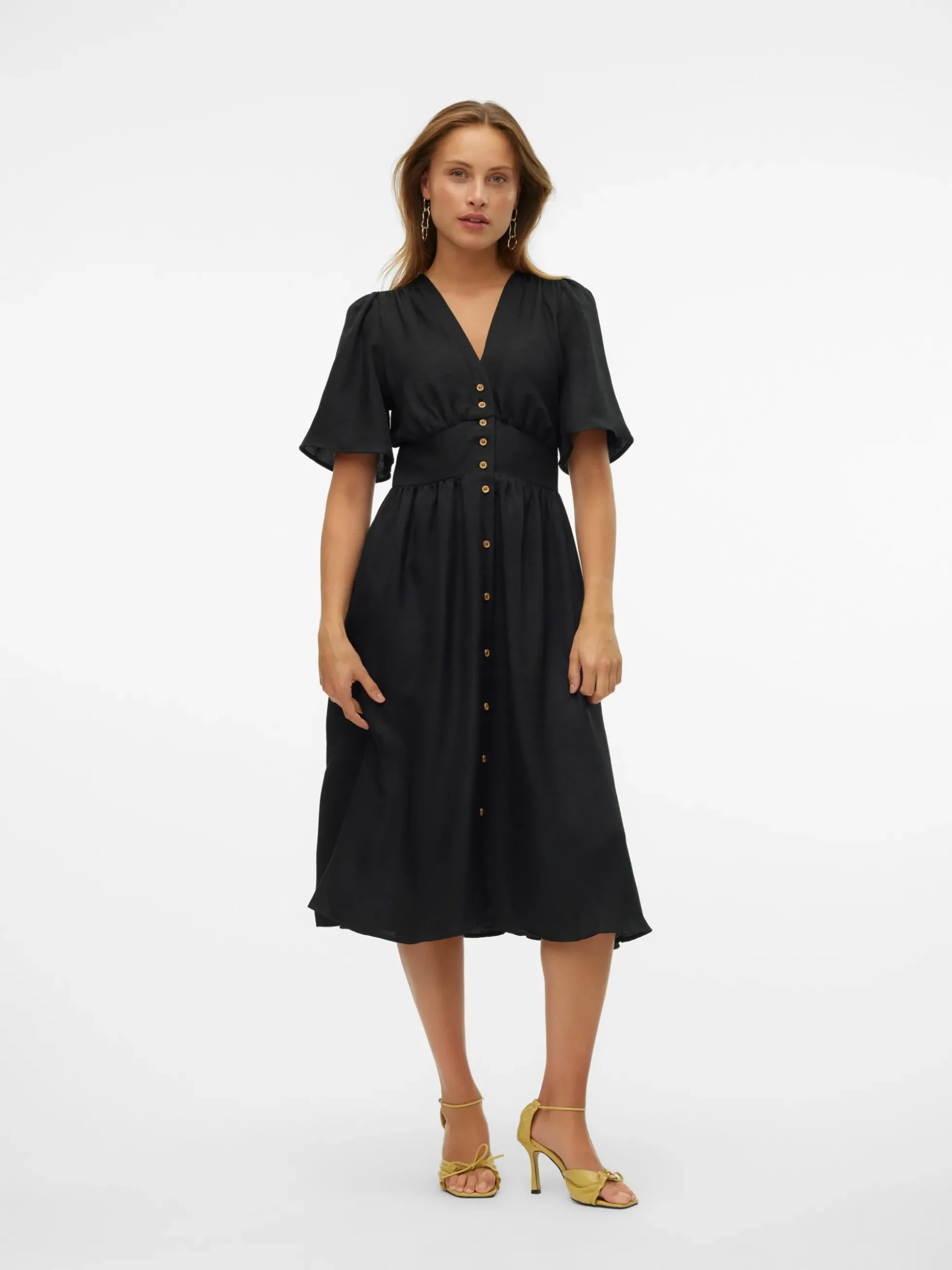 VMMELANEY Midikleid