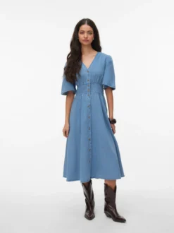 VMMELANEY Midikleid