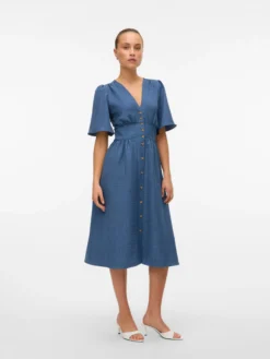 VMMELANEY Midikleid
