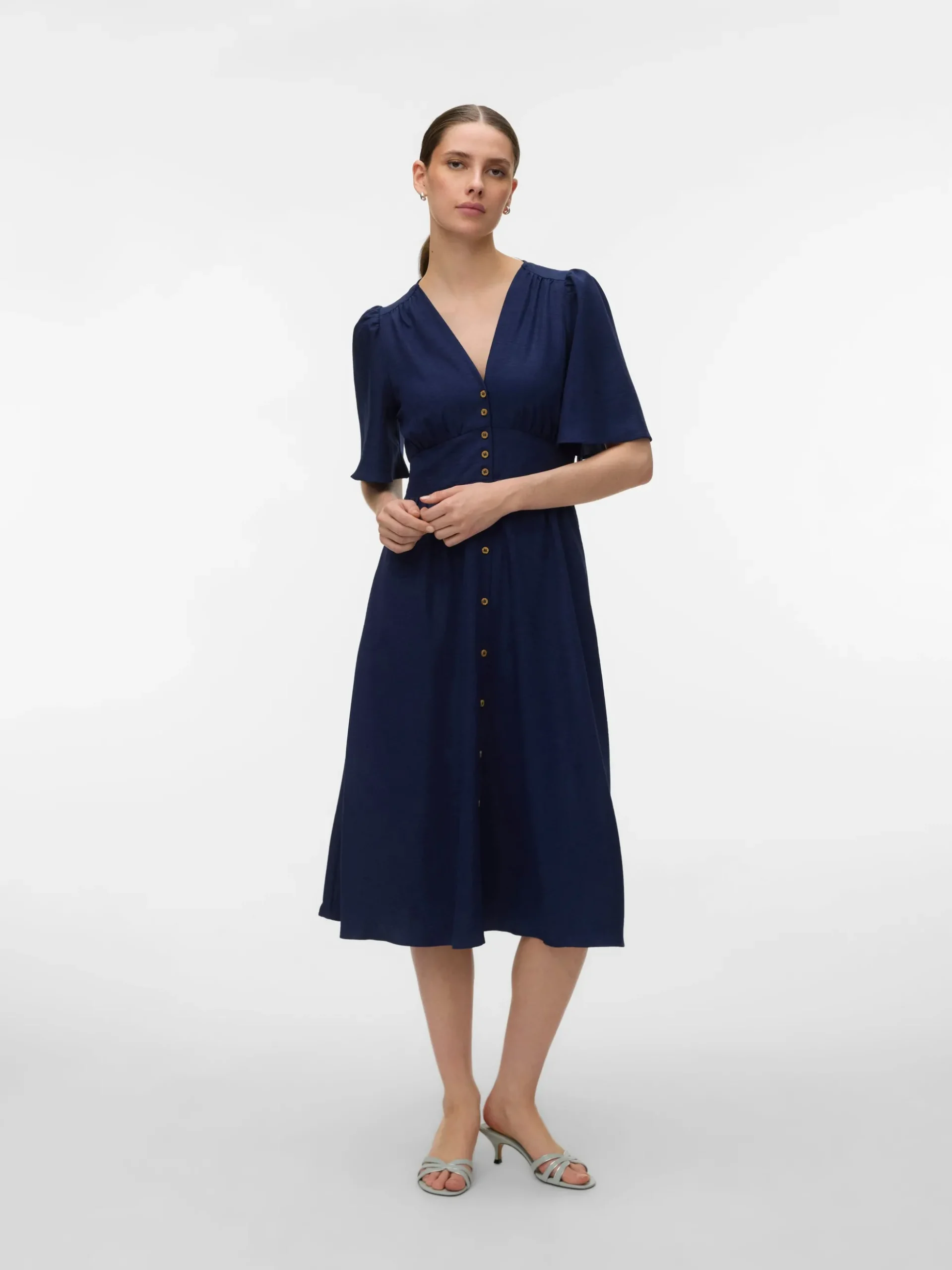 VMMELANEY Midikleid