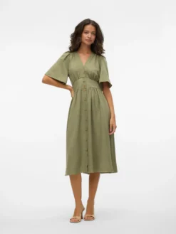 VMMELANEY Midikleid