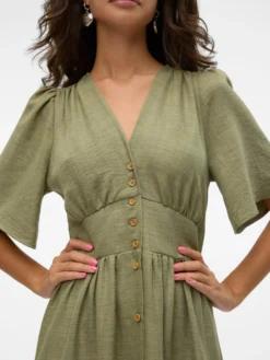 VMMELANEY Midikleid