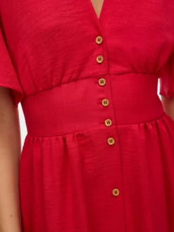 VMMELANEY Midikleid