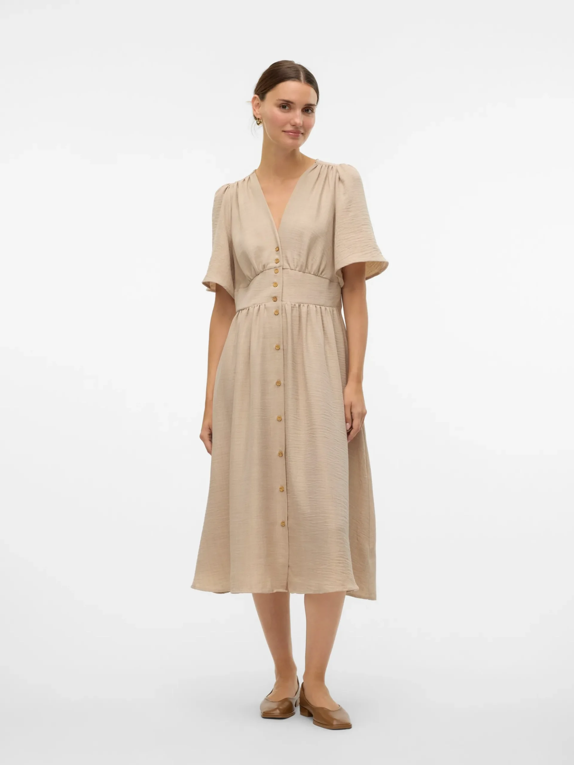 VMMELANEY Midikleid