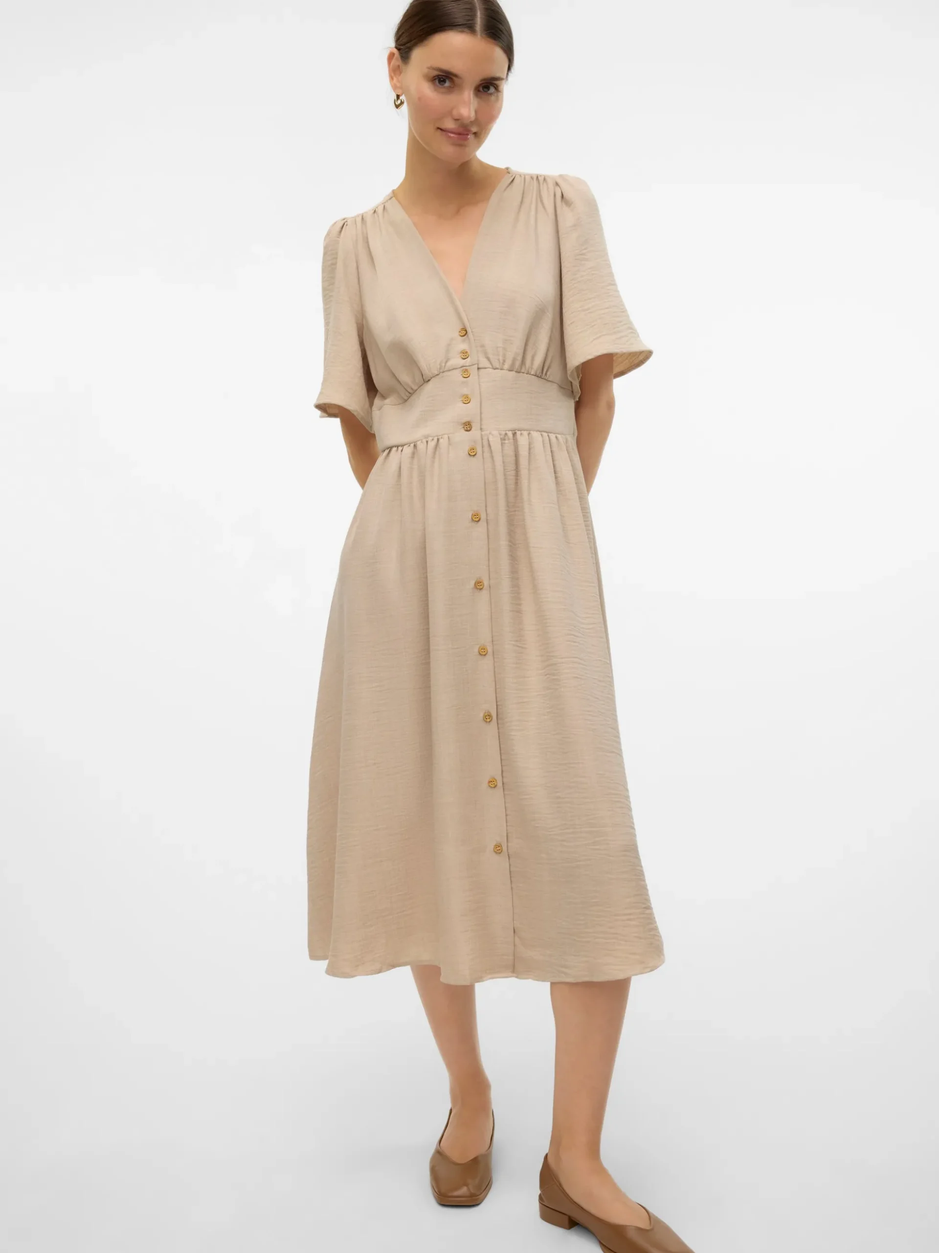 VMMELANEY Midikleid