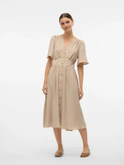 VMMELANEY Midikleid