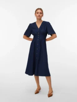 VMMELANEY Midikleid