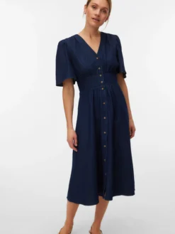 VMMELANEY Midikleid