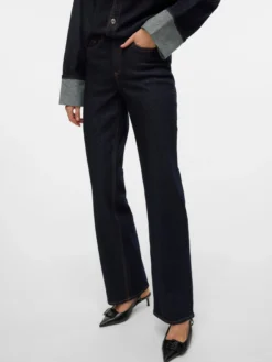 VMMELISA Mid Rise Weiter Beinschnitt Jeans