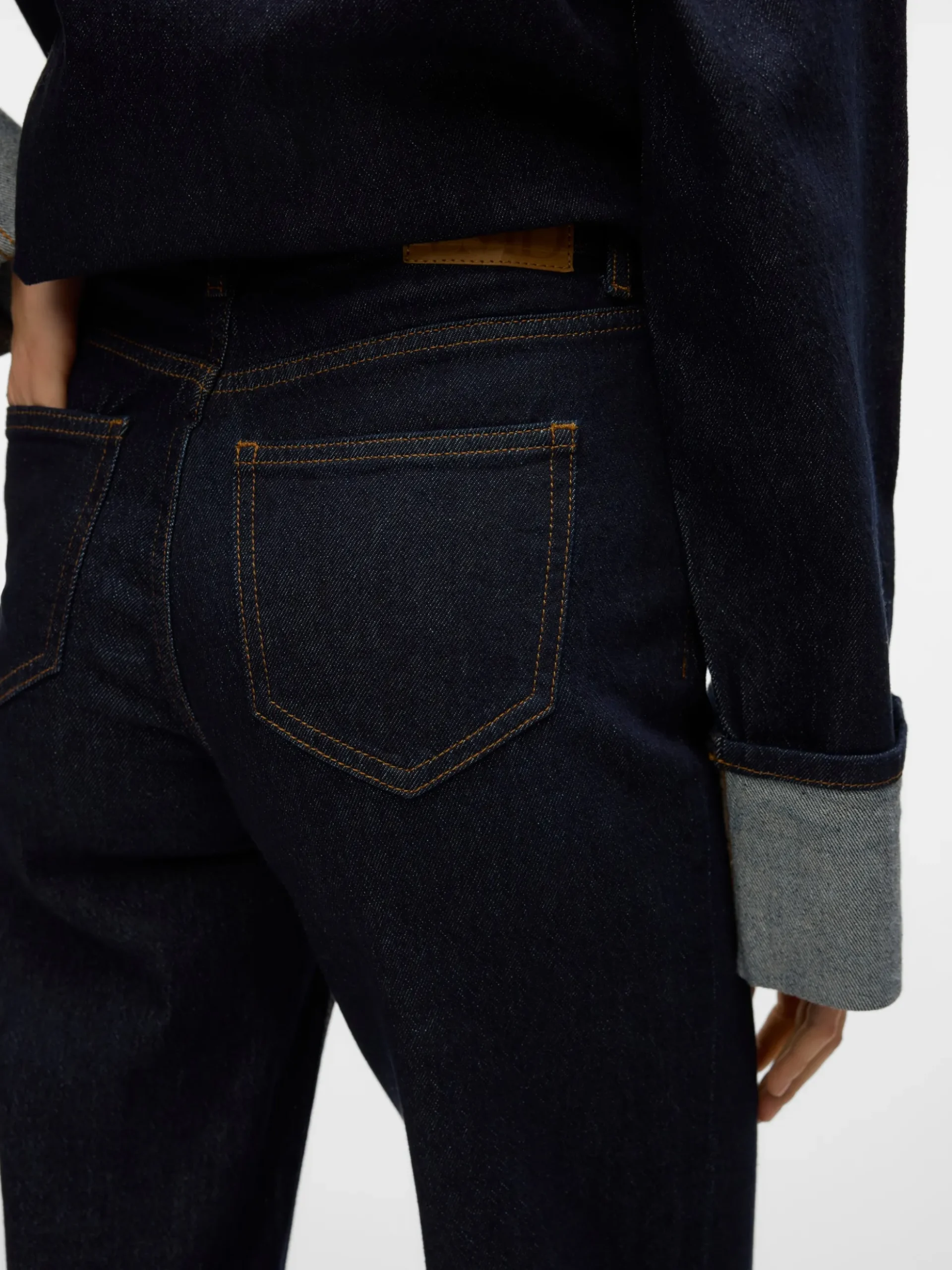VMMELISA Mid Rise Weiter Beinschnitt Jeans