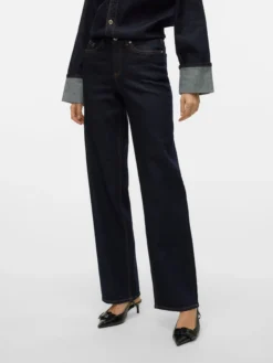 VMMELISA Mid Rise Weiter Beinschnitt Jeans