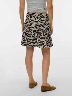 VMMENNY Hohe Taille Kurzer Rock