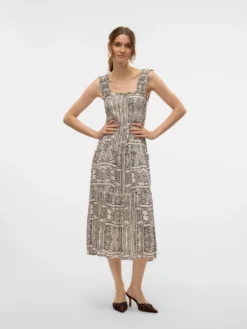 VMMENNY Langes Kleid