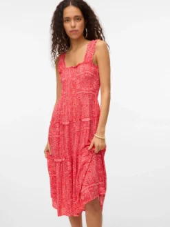 VMMENNY Langes Kleid