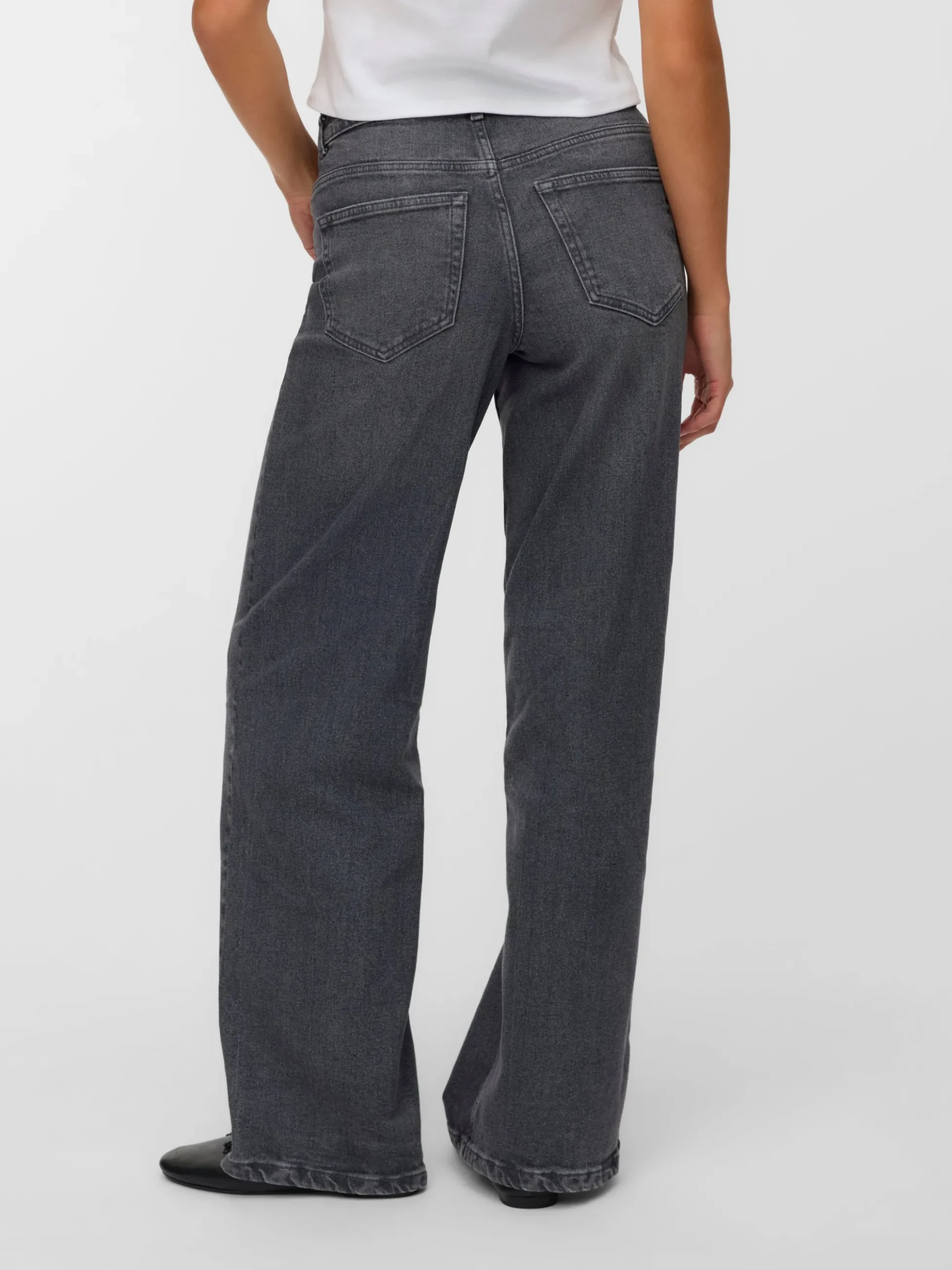 VMMIRA Mid Rise Weit geschnitten Jeans