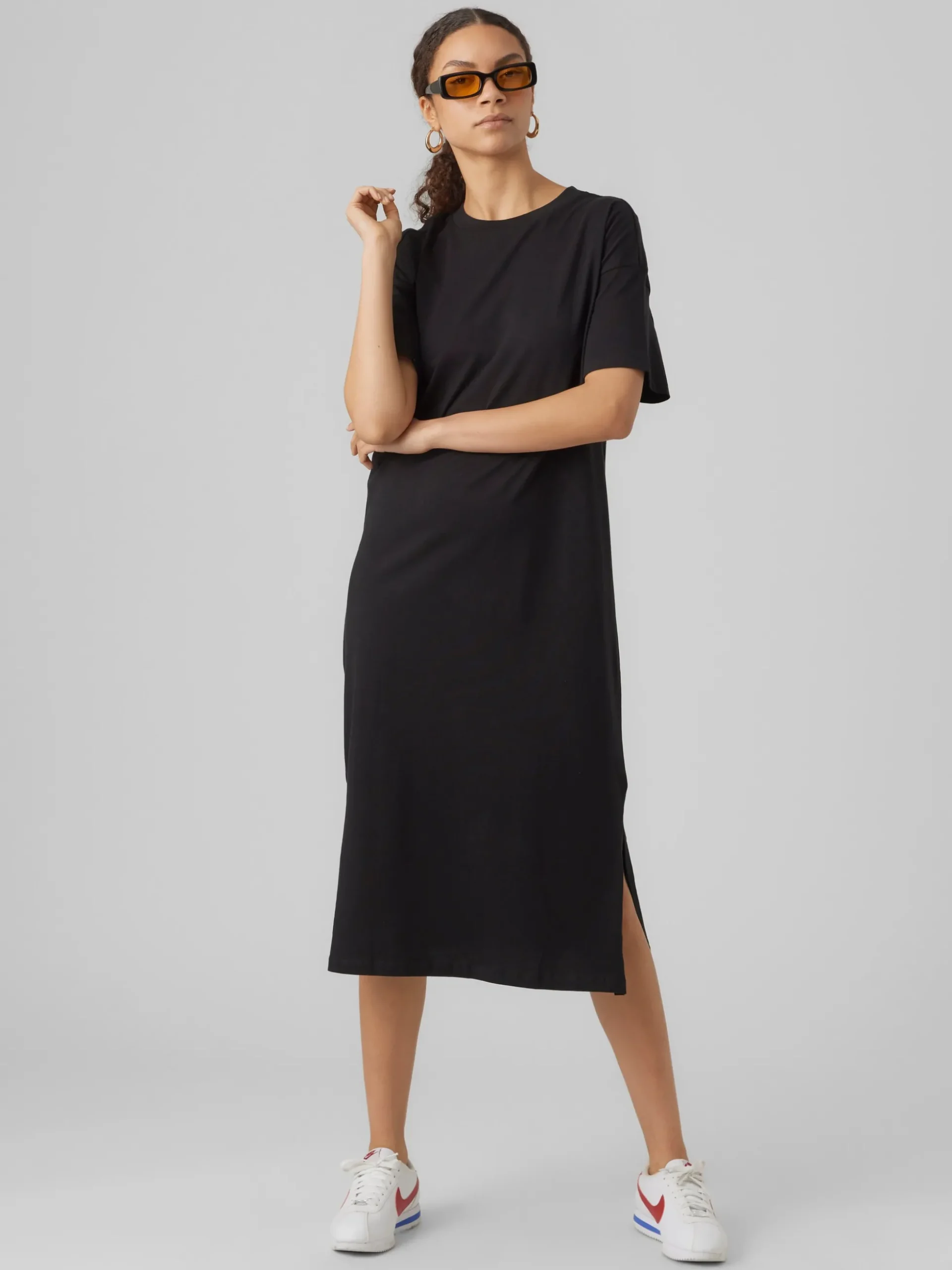 VMMOLLY Langes Kleid