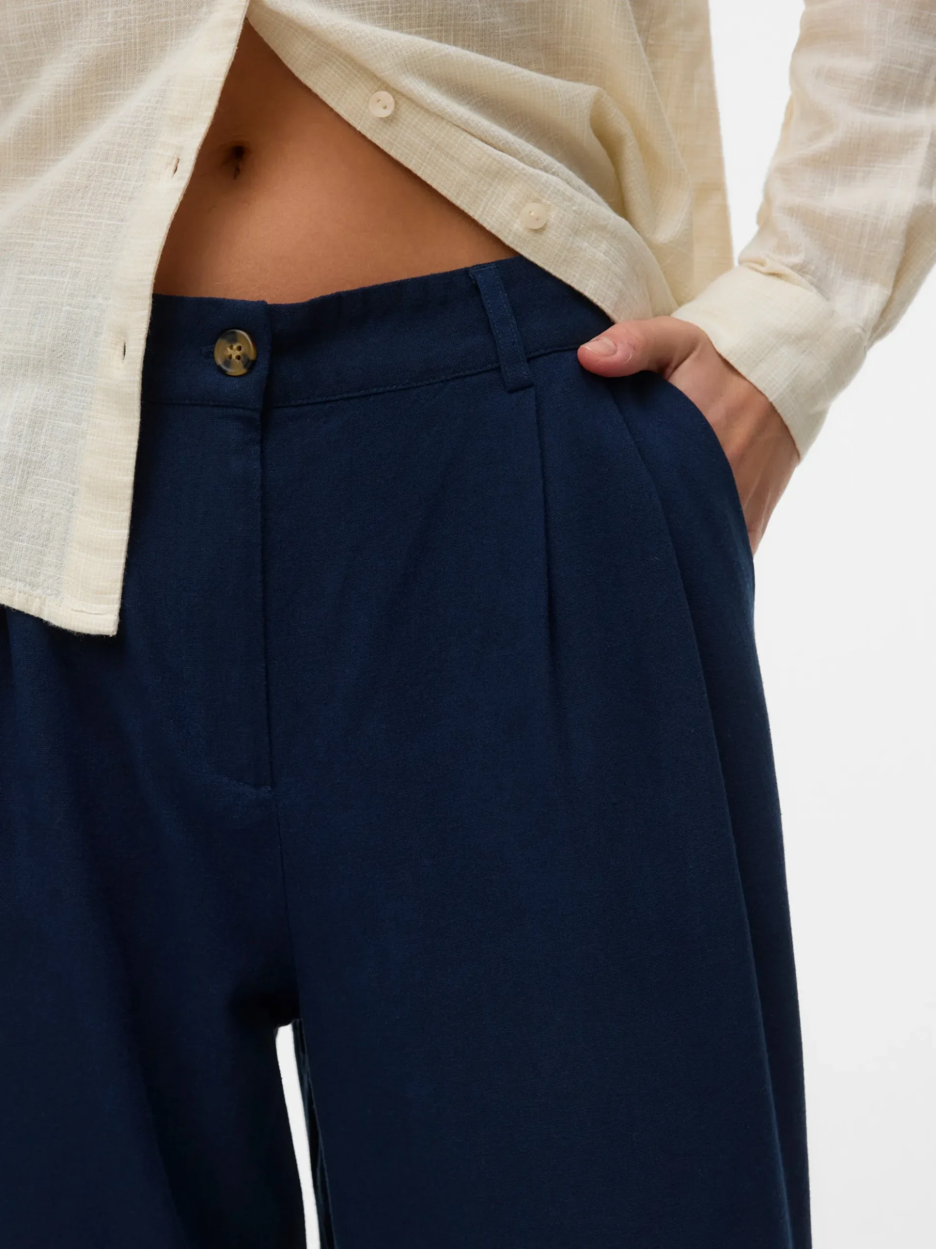 VMMYMILO Mittlere Taille Hose