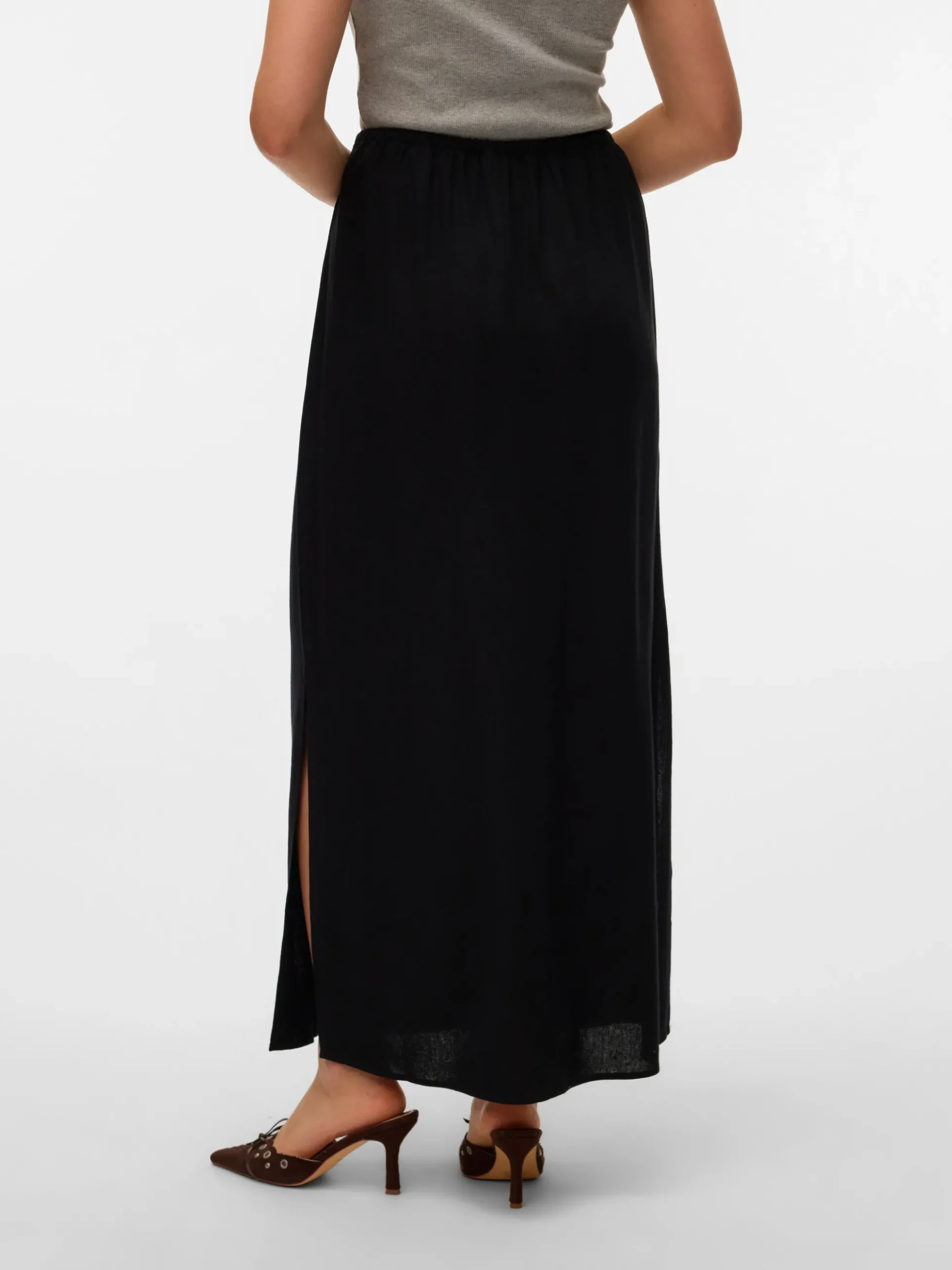 VMMYMILO Mittlere Taille Langer Rock