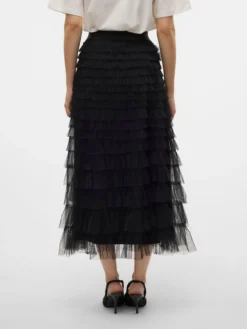 VMNAJA Mittlere Taille Langer Rock