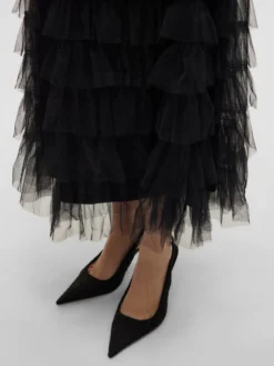 VMNAJA Mittlere Taille Langer Rock