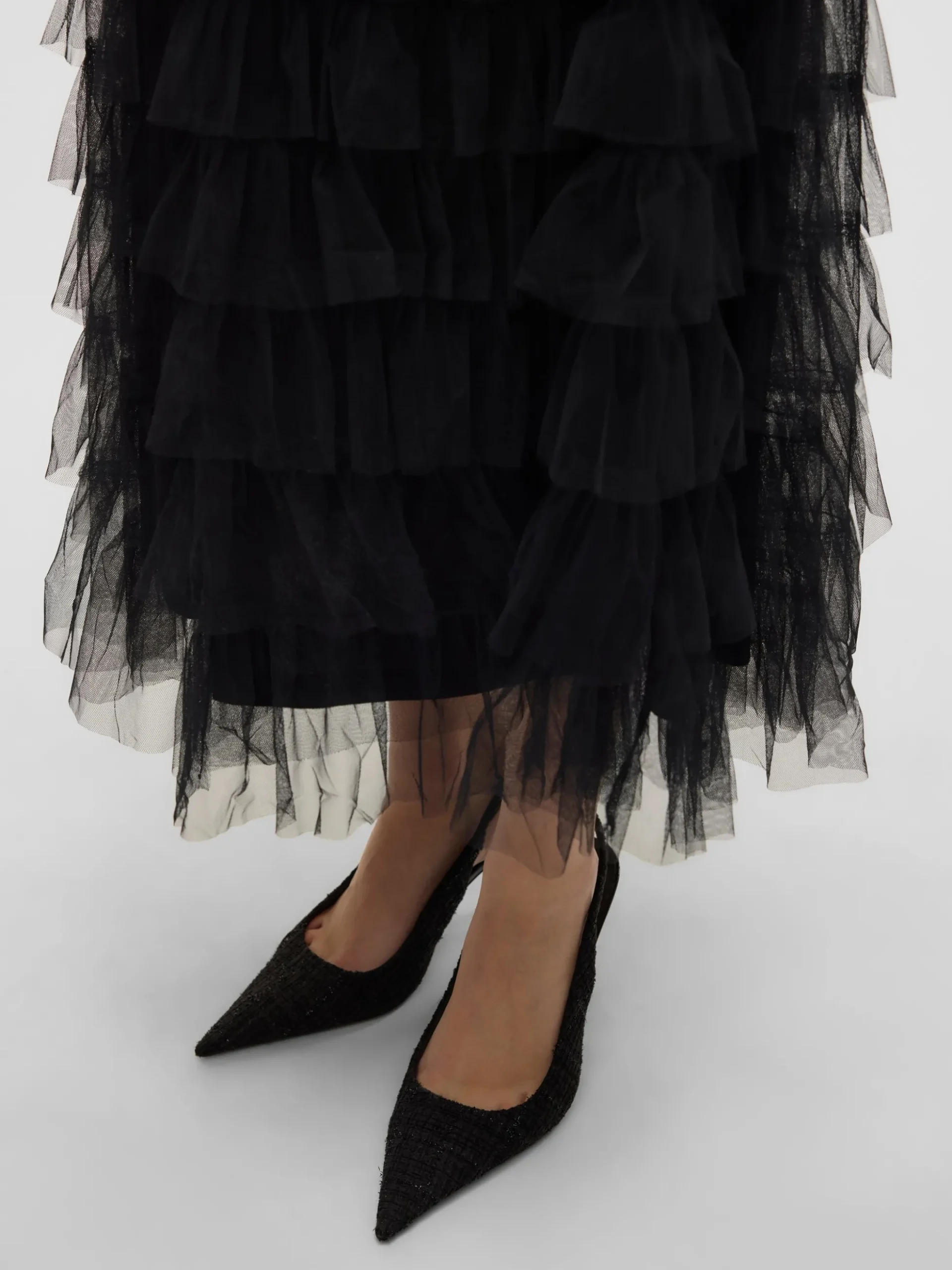 VMNAJA Mittlere Taille Langer Rock