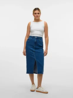 VMNATALIE Hohe Taille Midirock