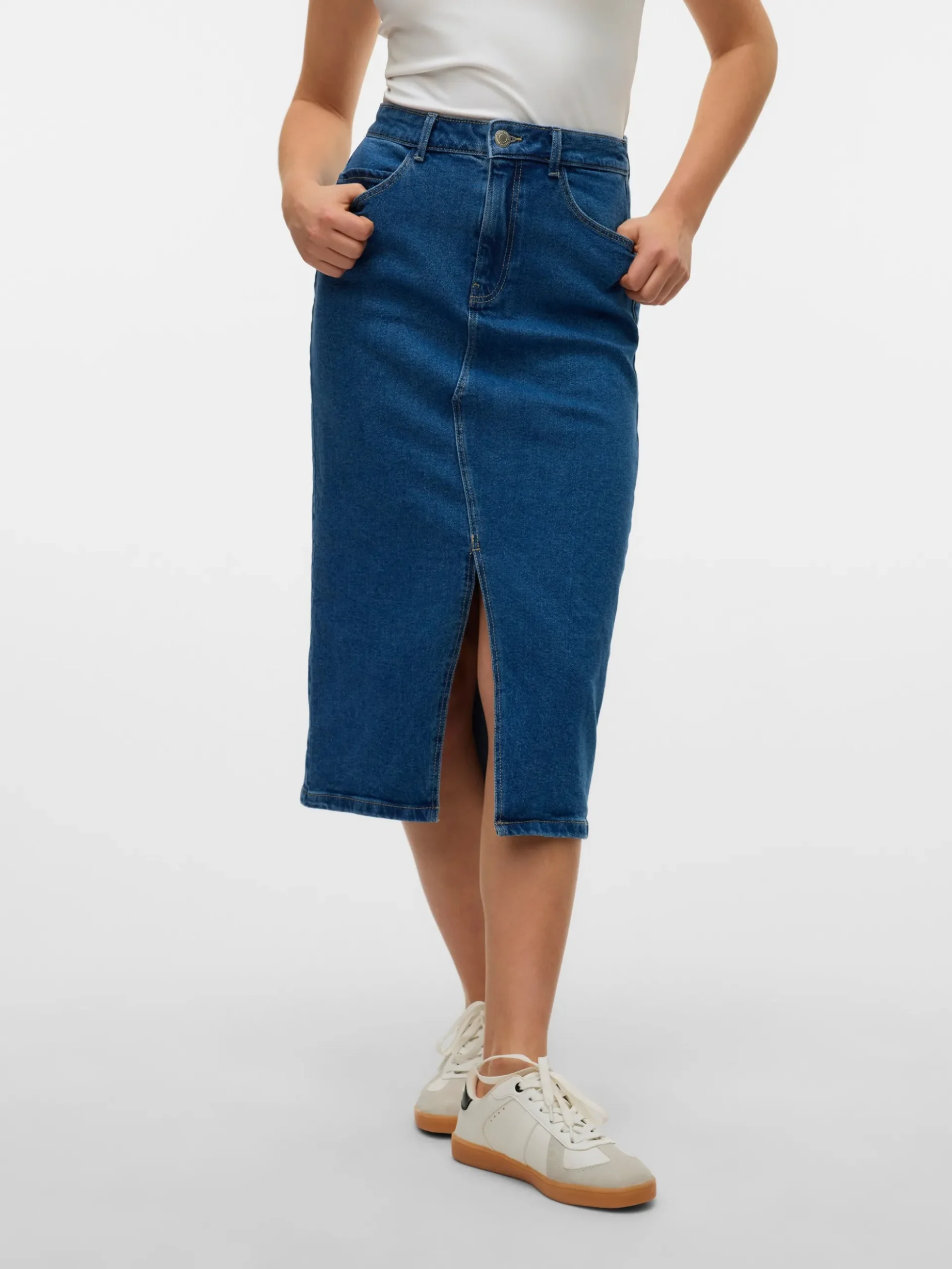 VMNATALIE Hohe Taille Midirock