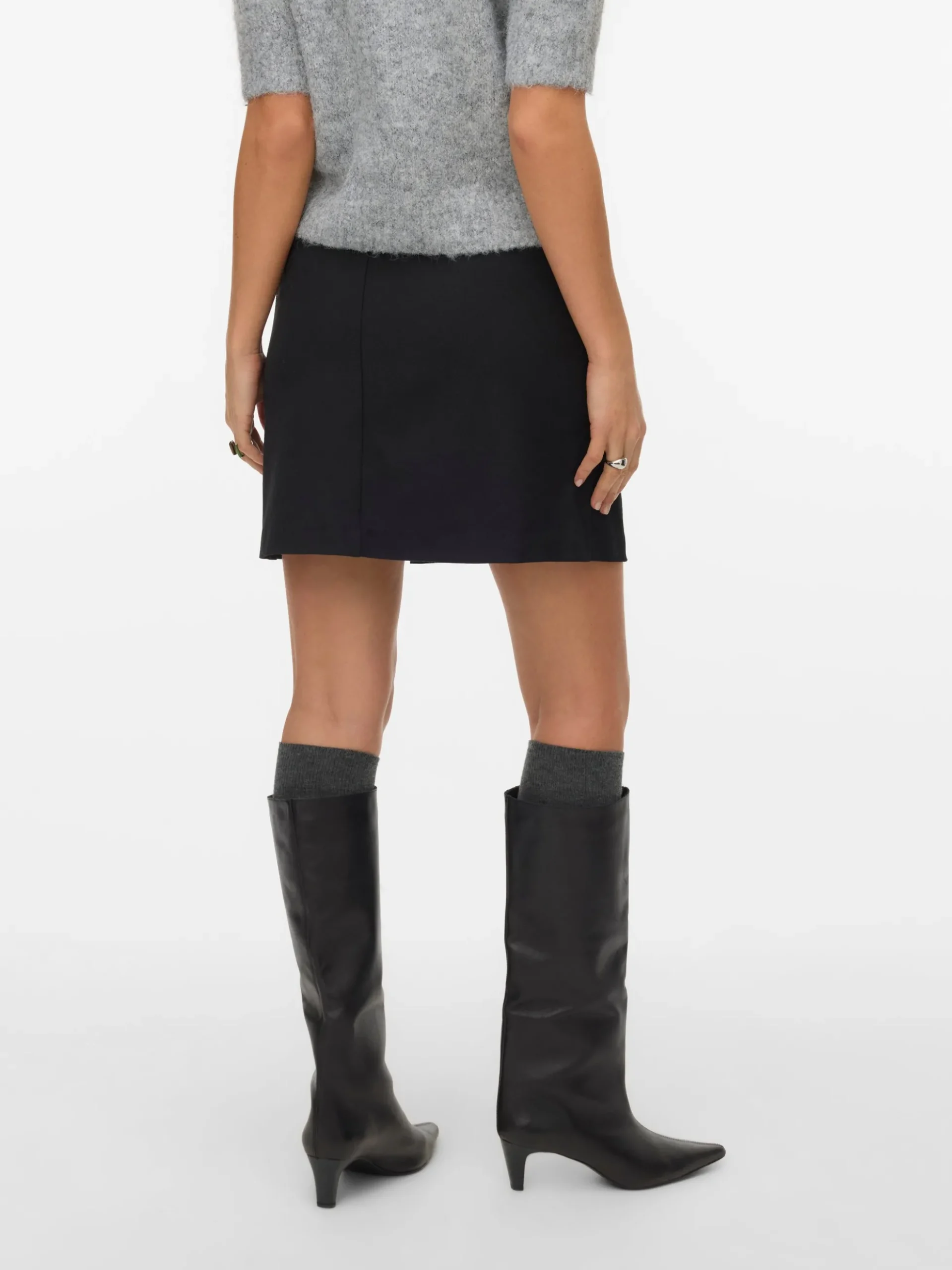 VMNELLY Hohe Taille Kurzer Rock