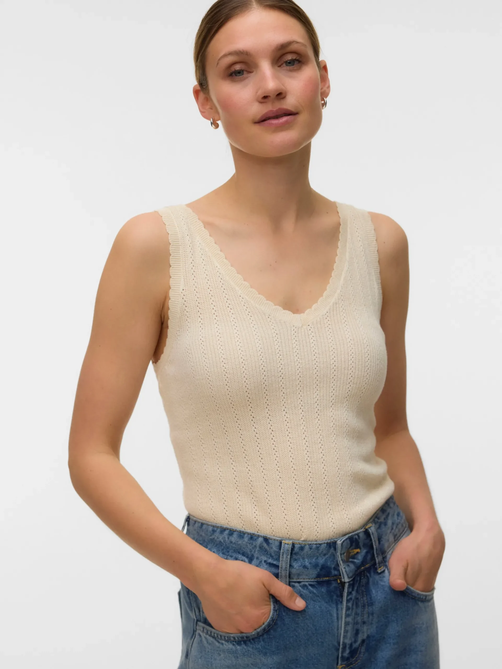 VMNEWLEX Gestricktes Oberteil