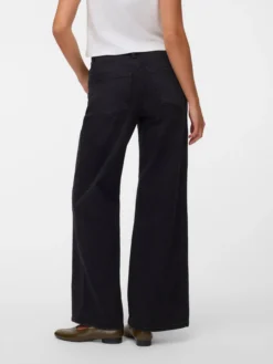 VMOLIVIA Hohe Taille Weiter Beinschnitt Jeans
