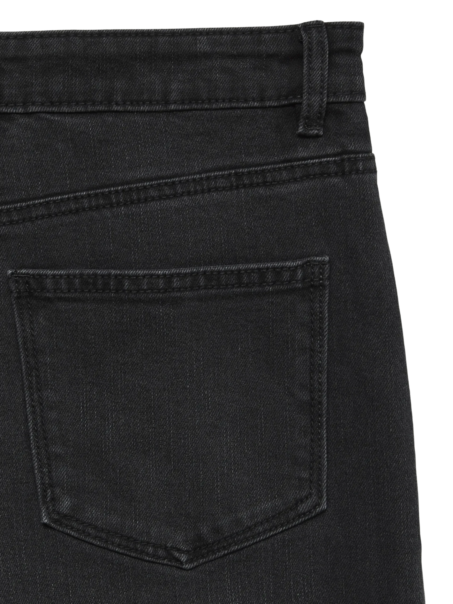 VMOLIVIA Hohe Taille Weiter Beinschnitt Jeans