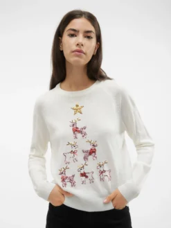 VMORNAMENTS/PYRAMIDE Strickpullover