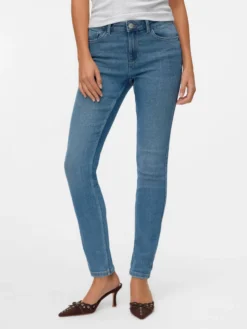 VMPAIGE Mid Rise Skinny Fit Jeans