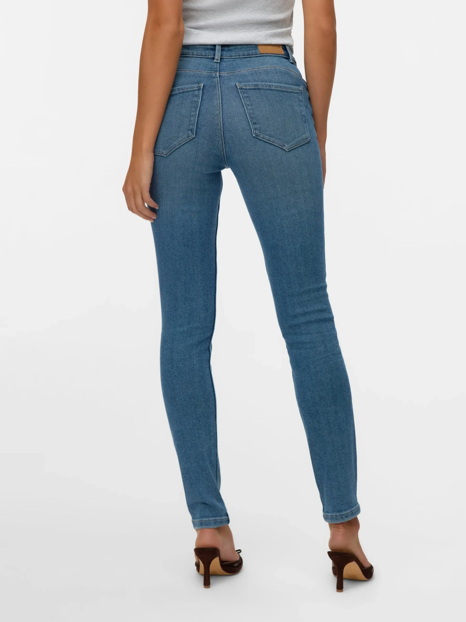 VMPAIGE Mid Rise Skinny Fit Jeans