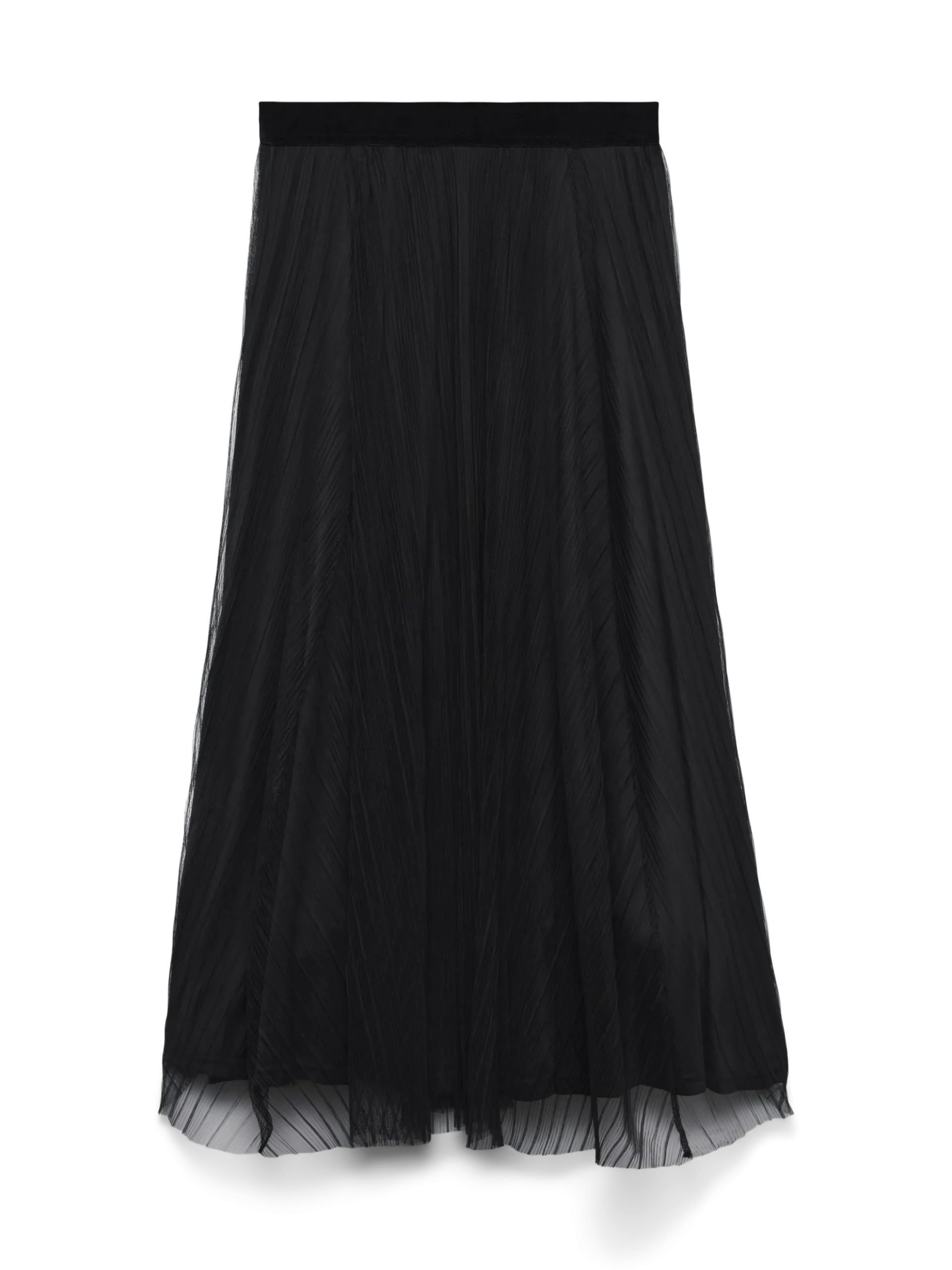 VMPEARL Mittlere Taille Langer Rock