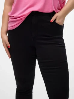 VMPHIA Hohe Taille Slim Fit Jeans