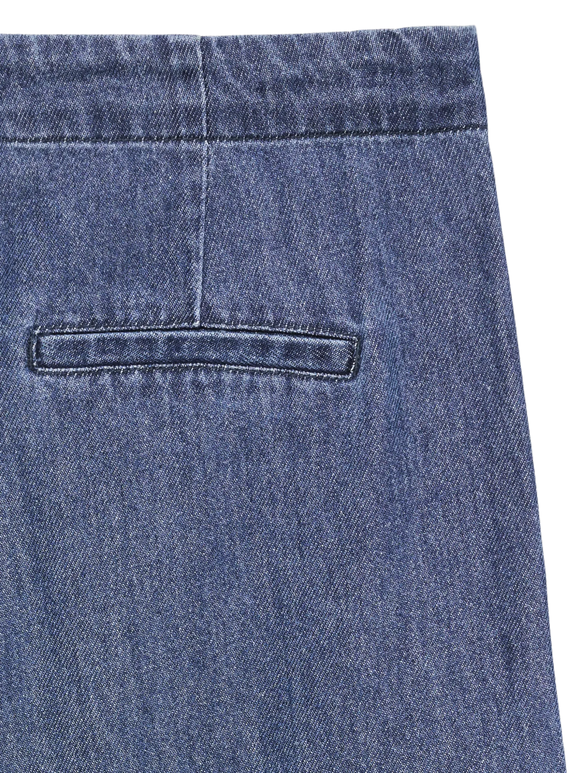 VMRAE Hohe Taille Weiter Beinschnitt Jeans