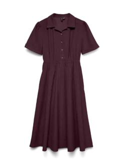 VMRAY Cord-Midikleid