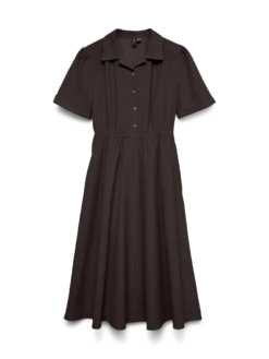 VMRAY Cord-Midikleid