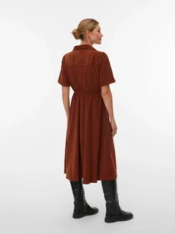 VMRAY Cord-Midikleid
