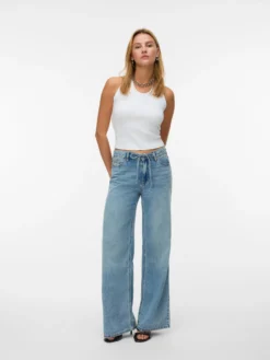 VMREMY Mid Rise Gerade geschnitten Jeans