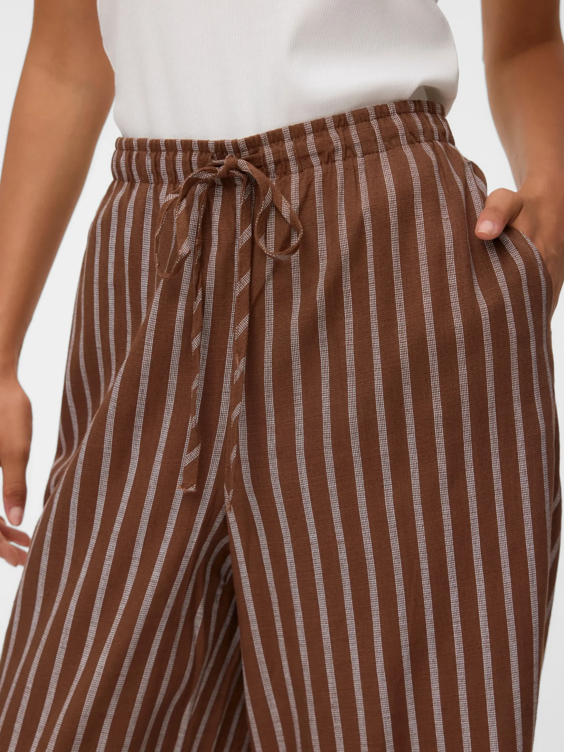 VMROSIE Hohe Taille Hose
