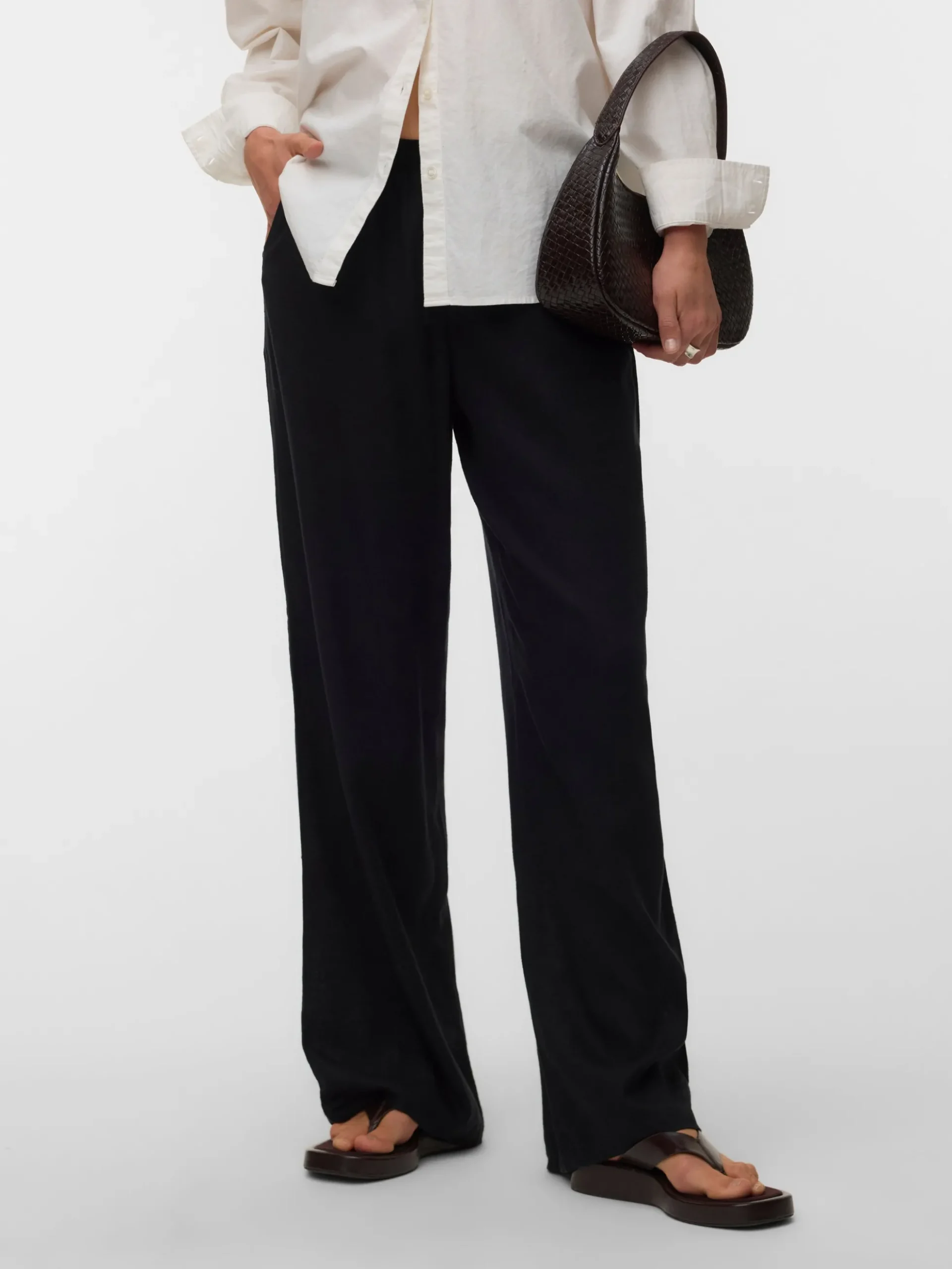 VMROSIE Hohe Taille Hose