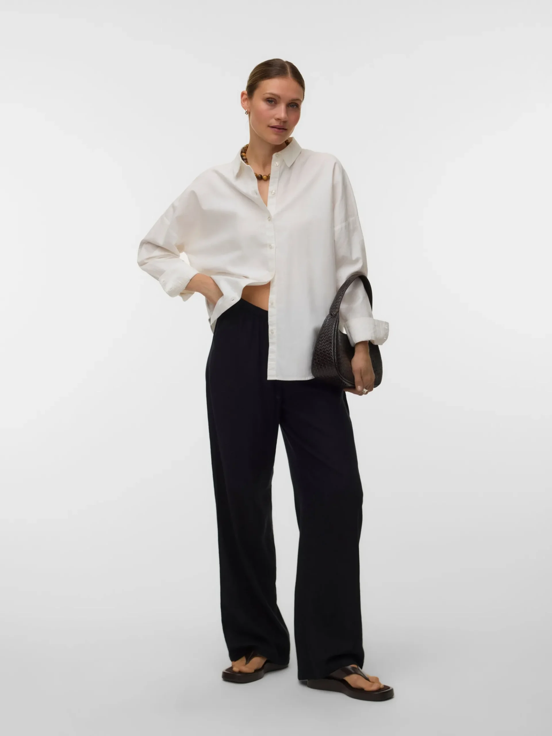 VMROSIE Hohe Taille Hose