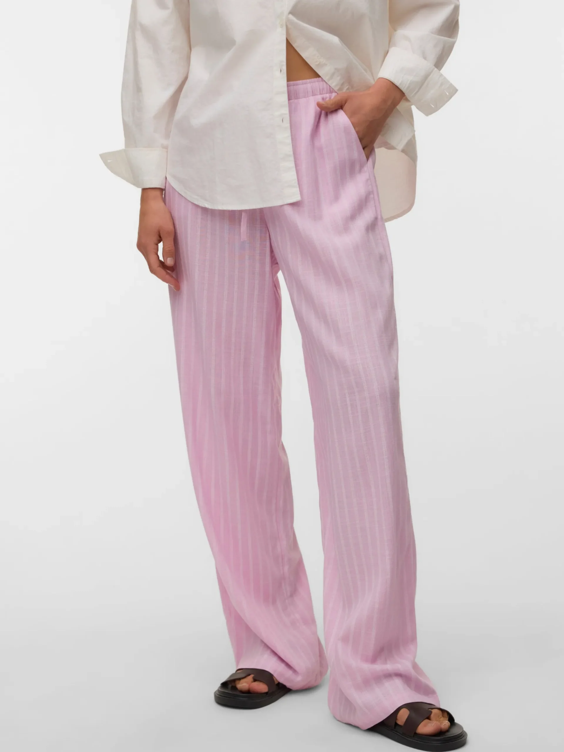 VMROSIE Hohe Taille Hose