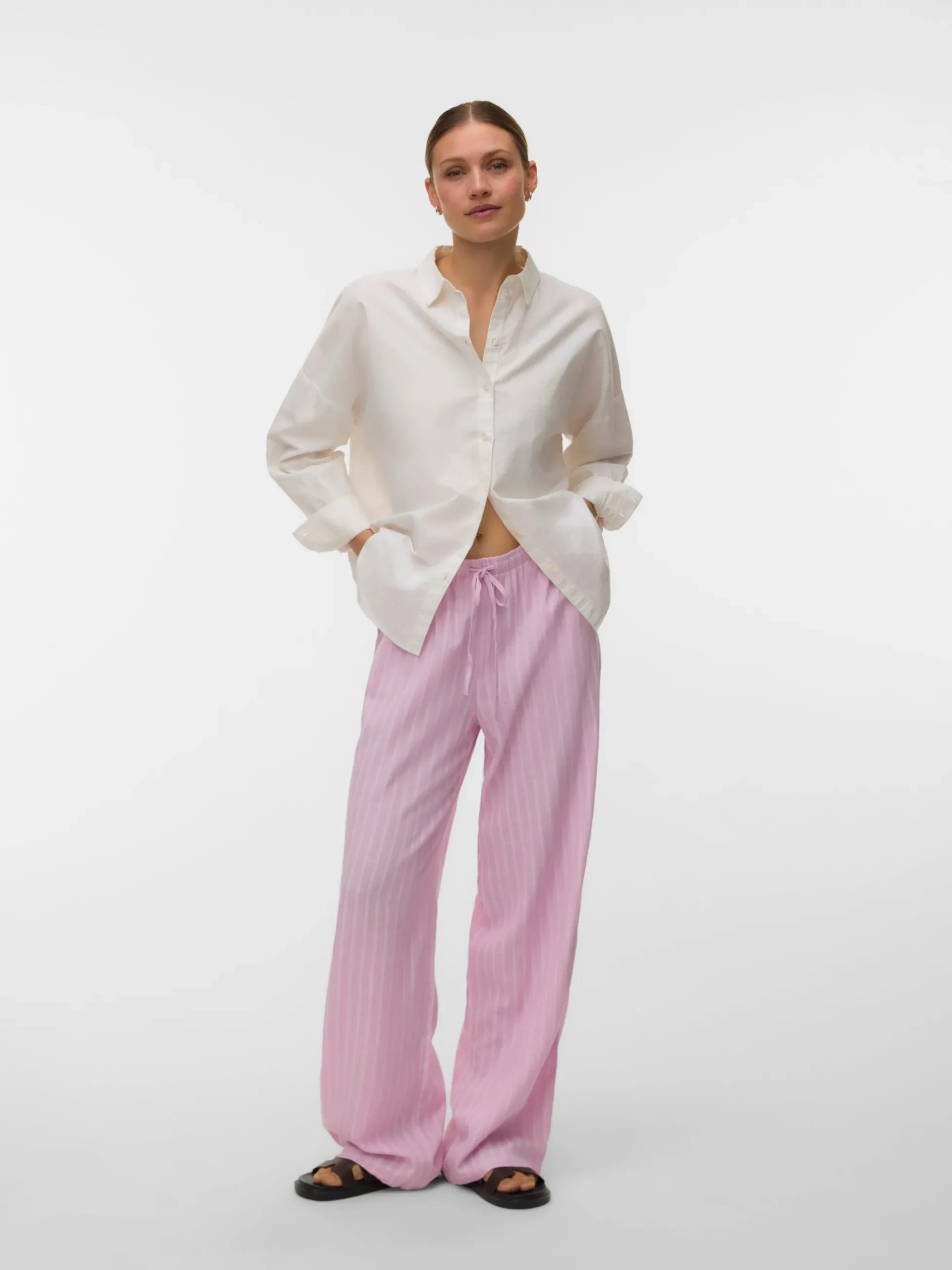 VMROSIE Hohe Taille Hose
