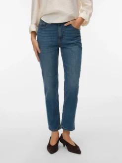VMROSIE Mid Rise Slim Fit Jeans
