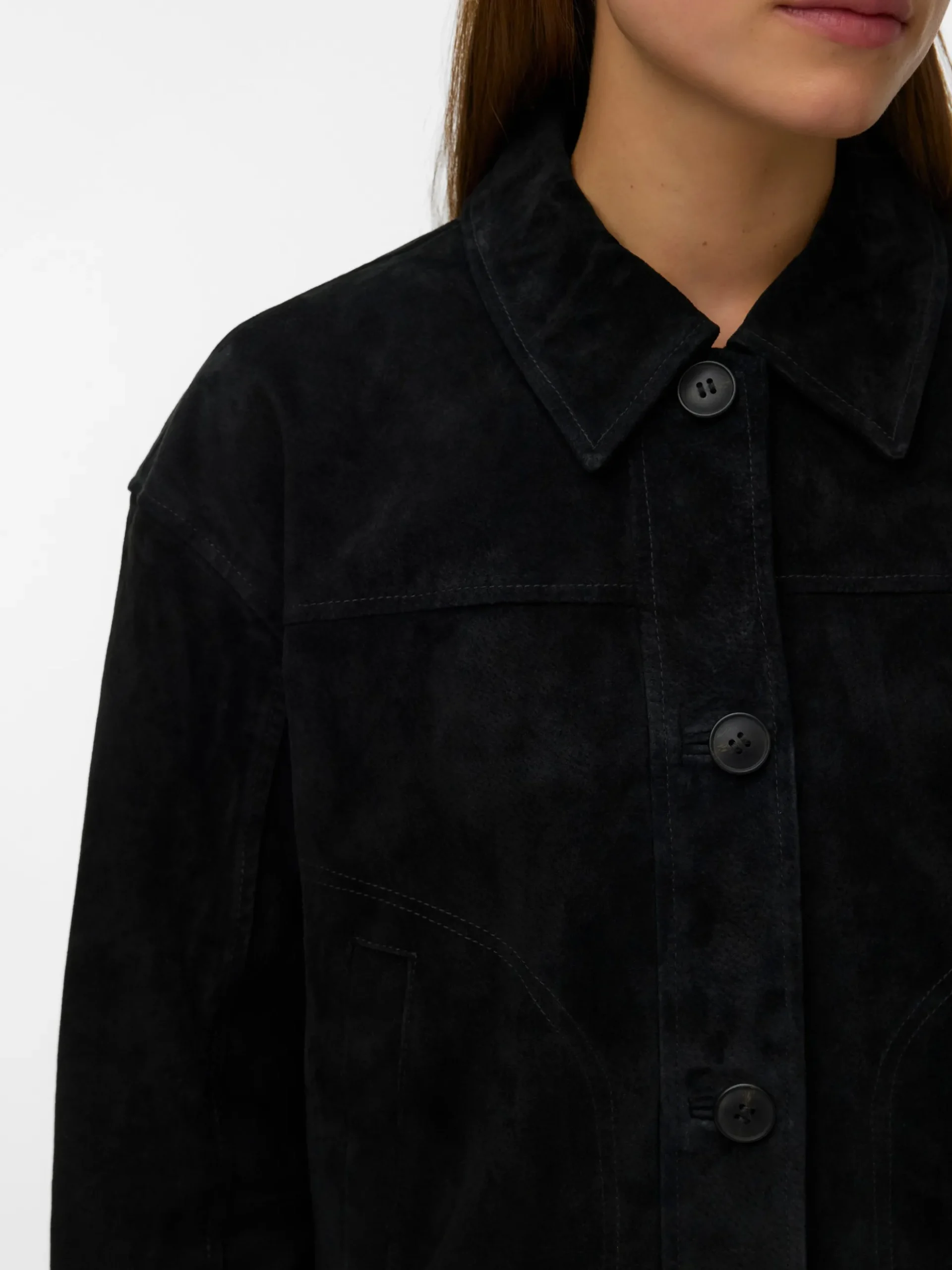 VMROYCESTINE Suede Jacke