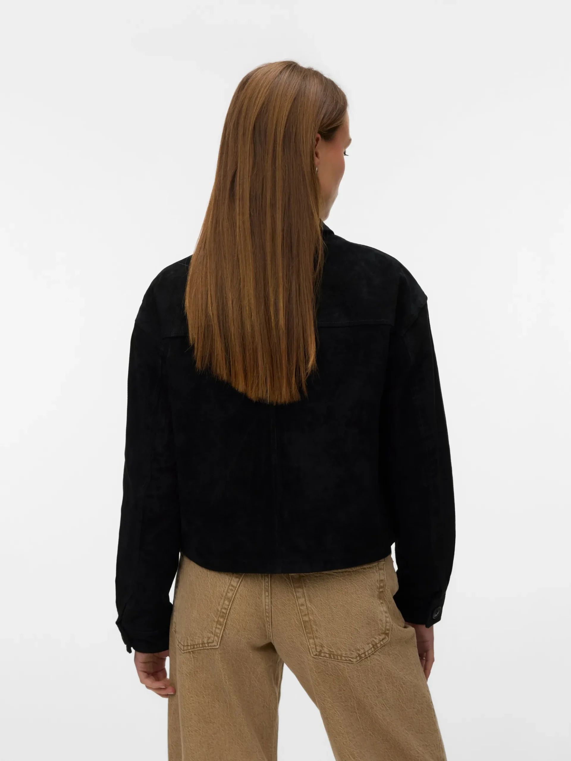 VMROYCESTINE Suede Jacke