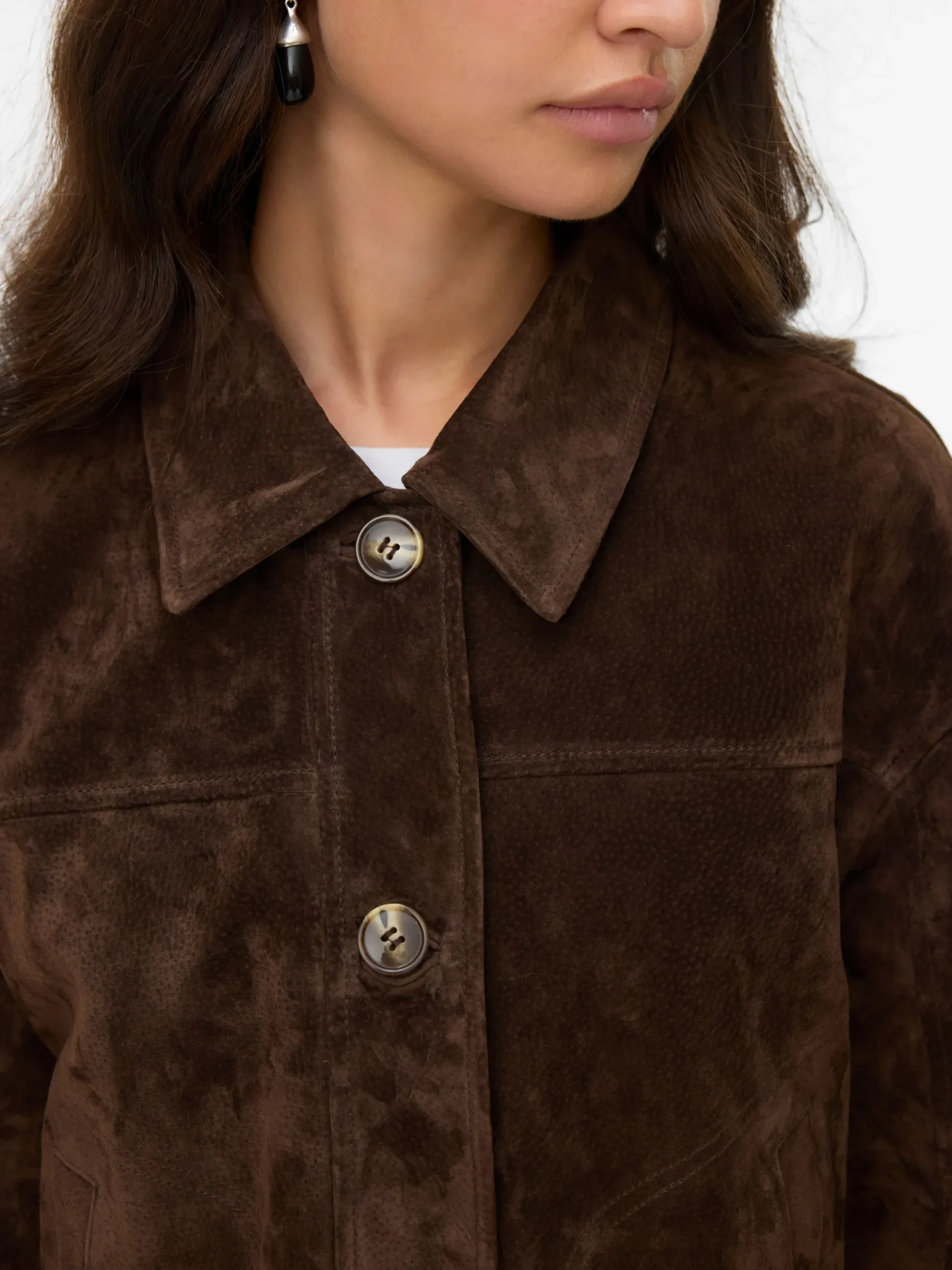 VMROYCESTINE Suede Jacke